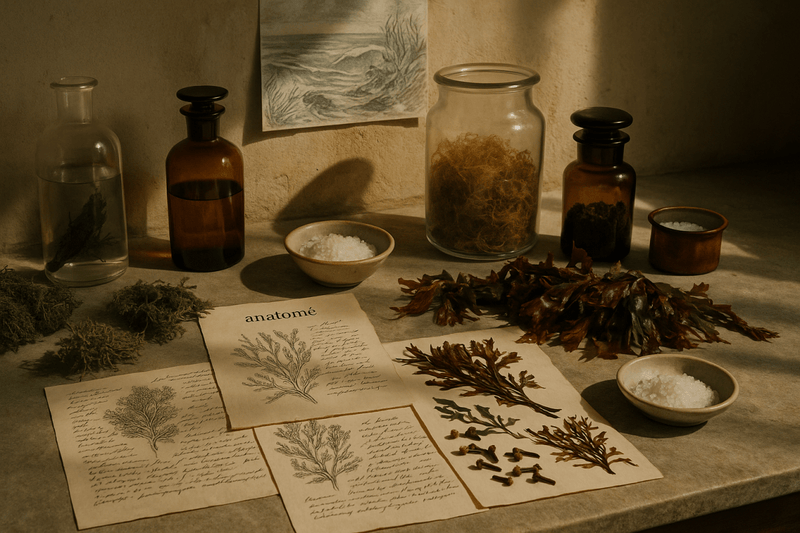 Apothecary Notes: Oceanic Ingredients - anatomē