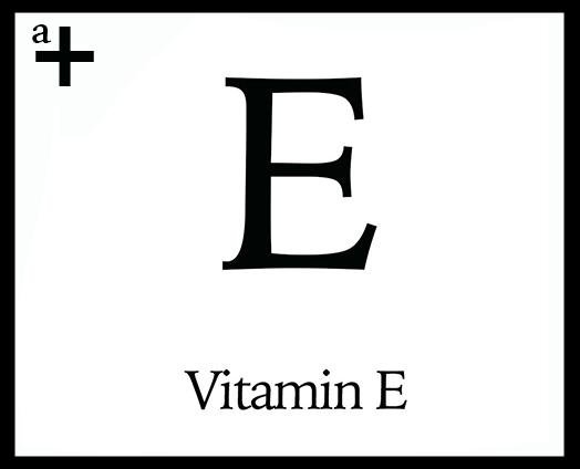 Vitamin E - anatomē