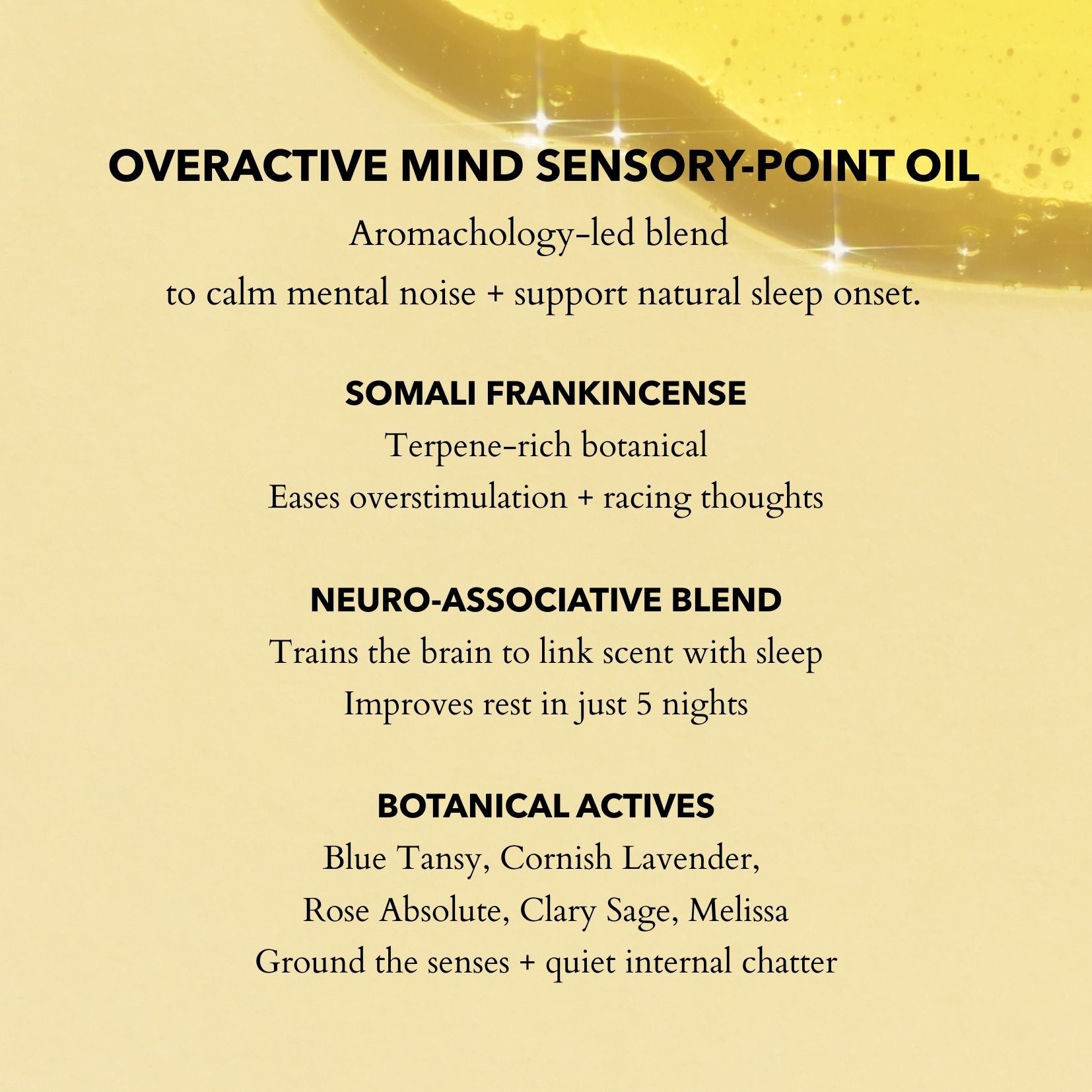 Overactive Mind Apothecary Bottle Somali Frankincense 100ml
