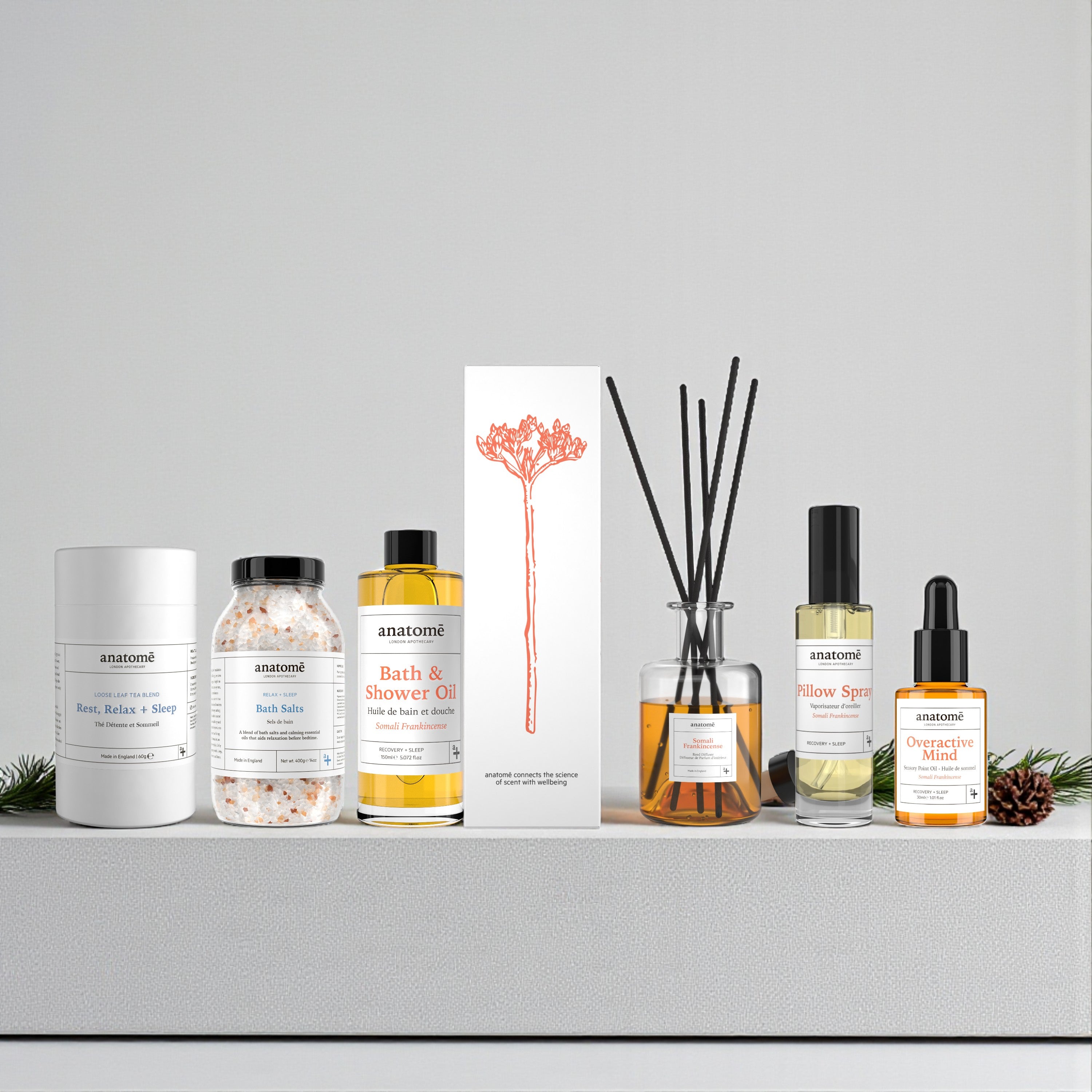 The Recovery + Sleep Gift Hamper - Frankincense Scent