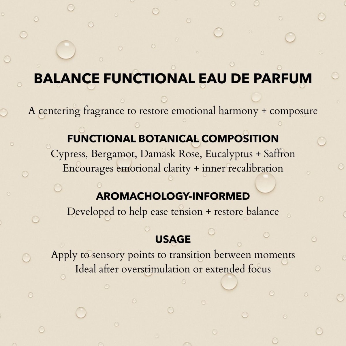 Balance Fine Functional Parfum Travel 10ml - anatomē