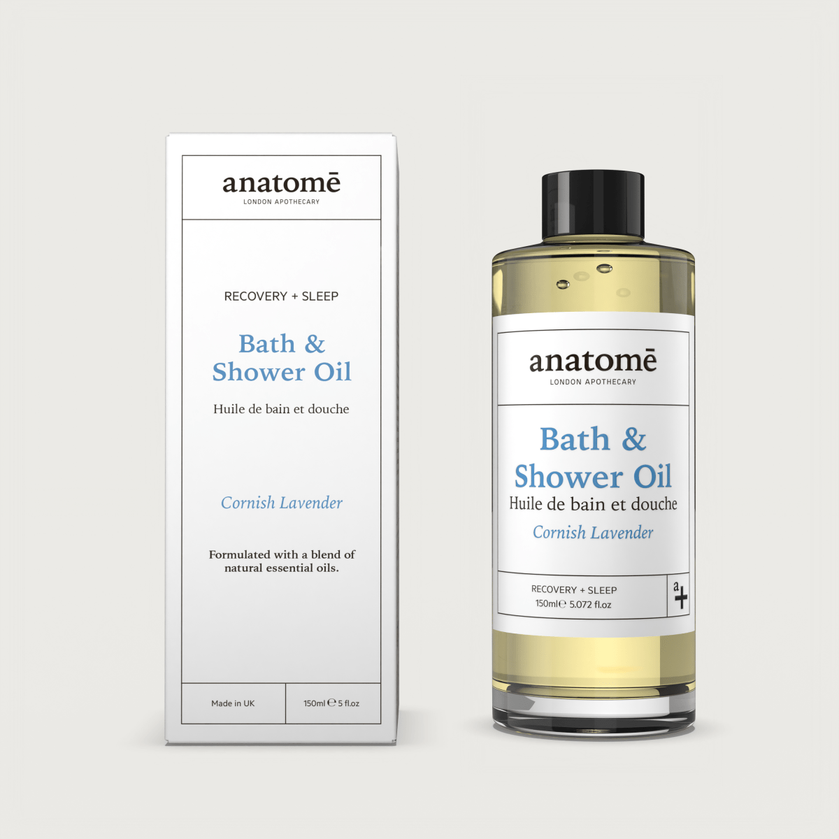 Cornish Lavender Bath Oil & Shower - anatomē