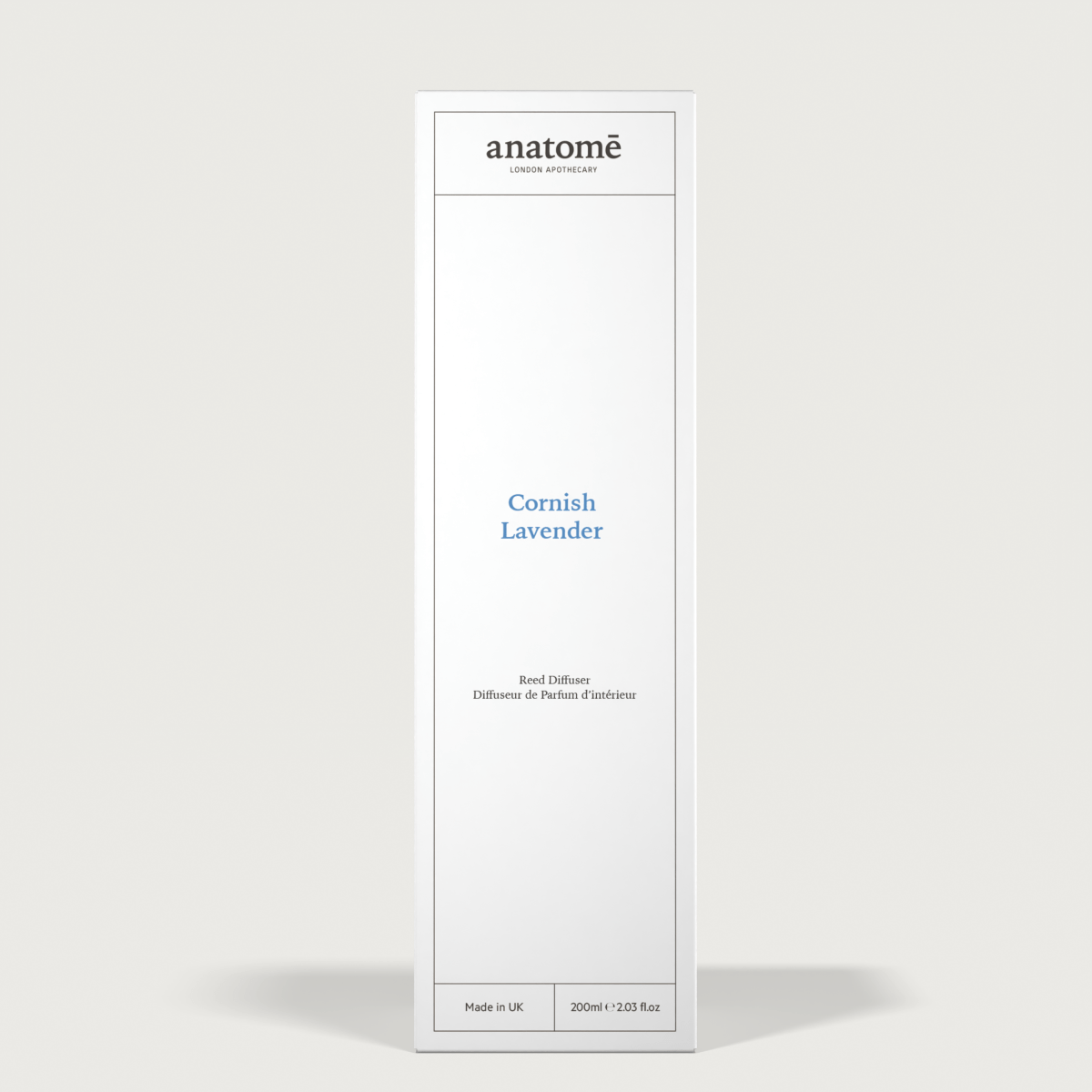 Cornish Lavender, Ylang Ylang, Cedarwood Essential Oil Reed Diffuser - anatomē