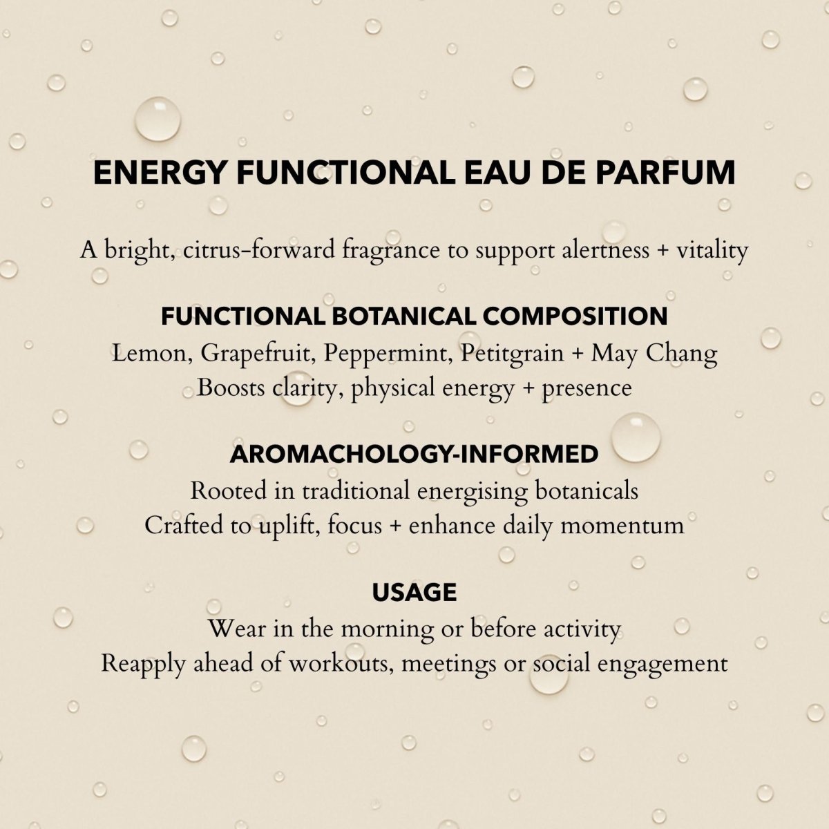 Energy Functional Parfum - anatomē