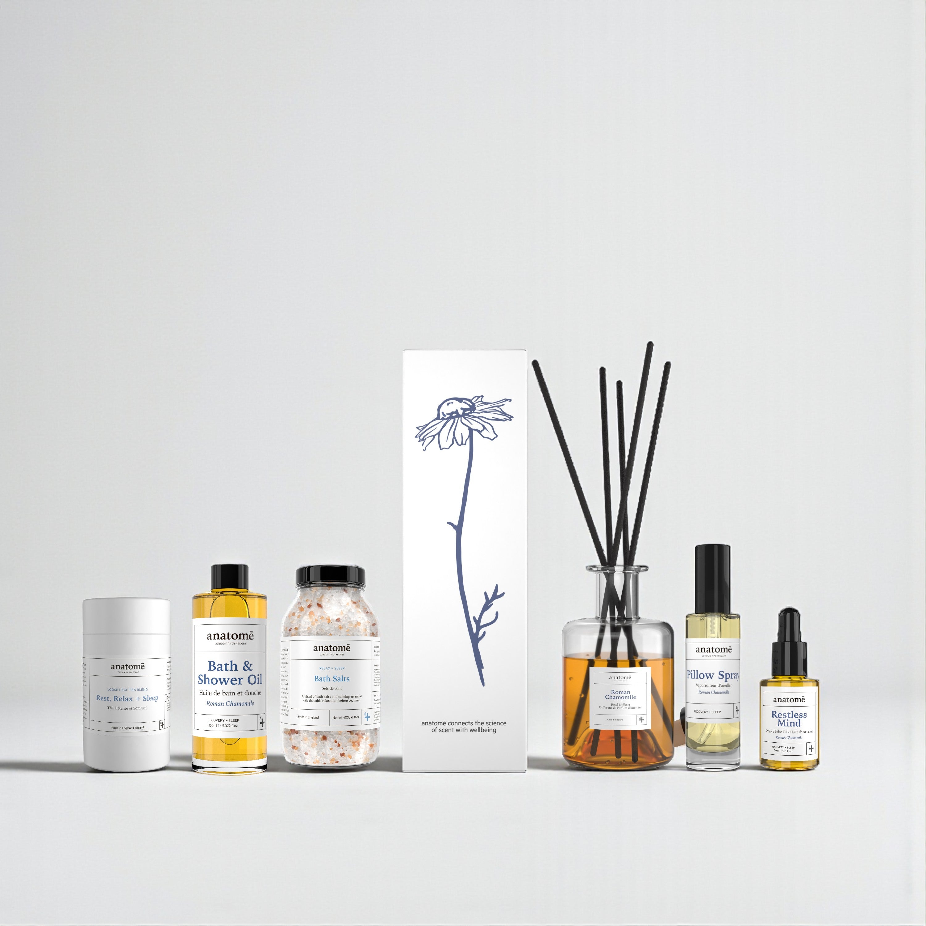 The Recovery + Sleep Gift Hamper - Roman Chamomile Scent