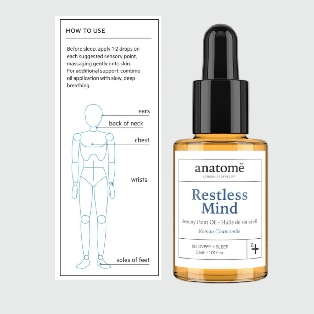 Restless Mind Roman Chamomile Sensory Point Oil - anatomē
