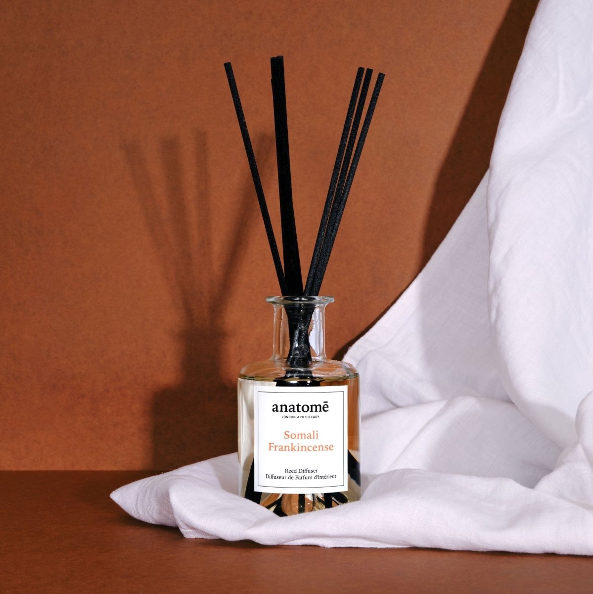 Somali Frankincense Essential Oil Reed Diffuser - anatomē