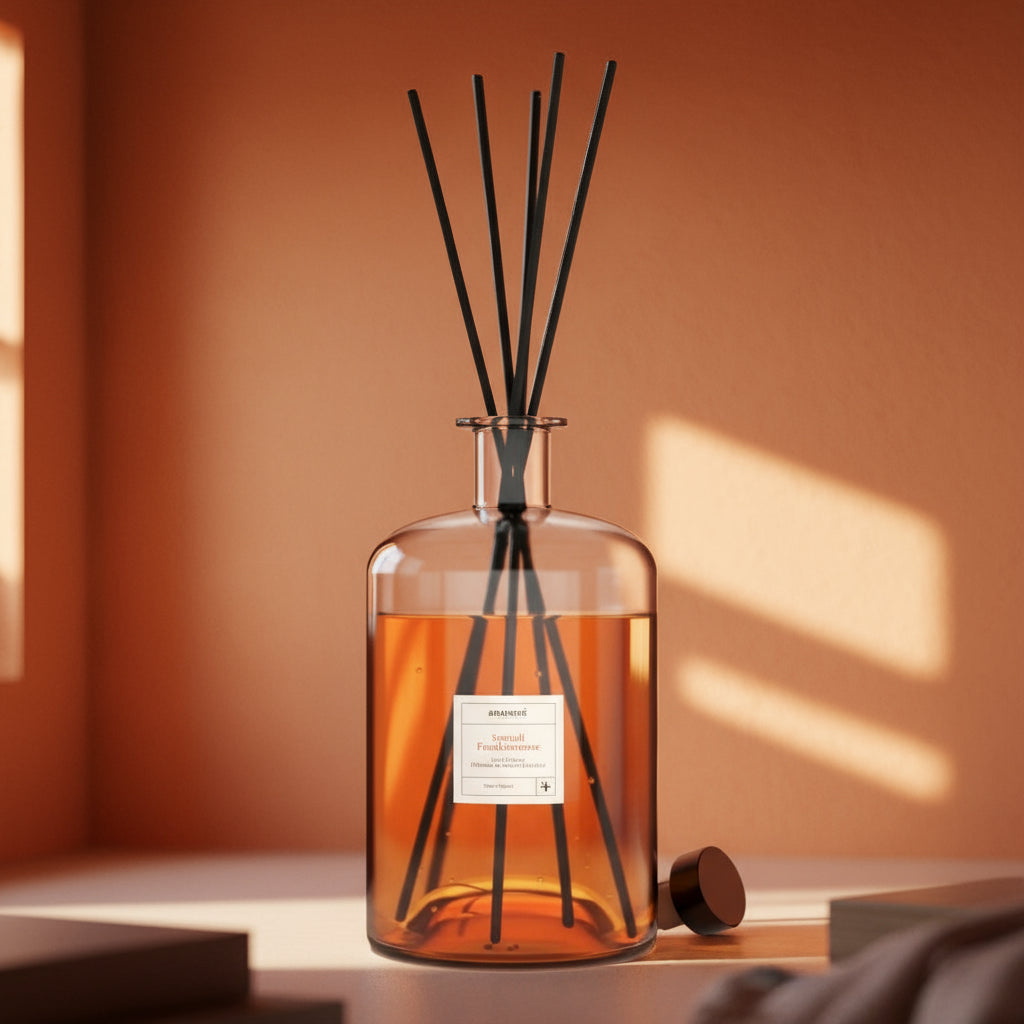 Somali Frankincense Essential Oil Reed Diffuser - anatomē