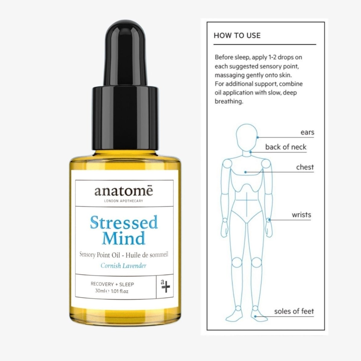 Stressed Mind Sleep Oil | Lavender Complex - anatomē