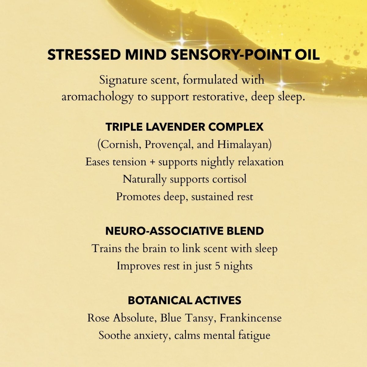 Stressed Mind Sleep Oil | Lavender Complex - anatomē