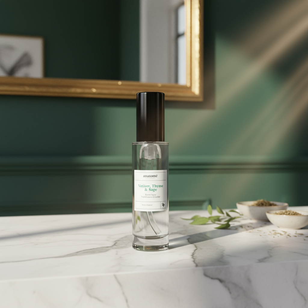 Vetiver, Thyme & Sage Room Spray - anatomē