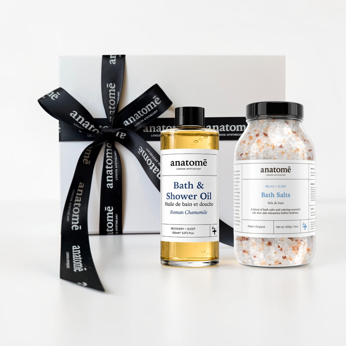 Chamomile Bath Oil & Bathing Salt Gift Set