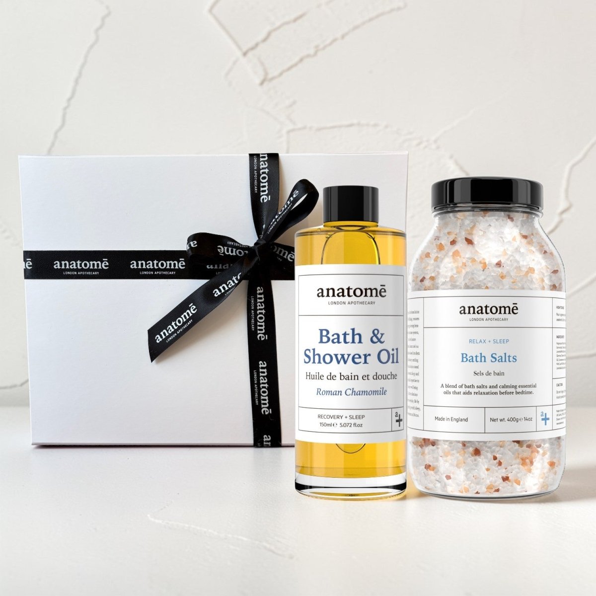 Chamomile Bath Oil & Bathing Salts - anatomē
