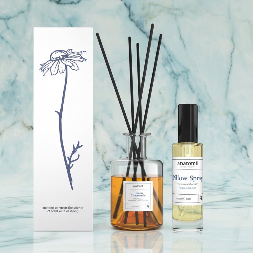 Chamomile & Lavender Diffuser and Pillow Spray Gift Box | anatome - anatomē