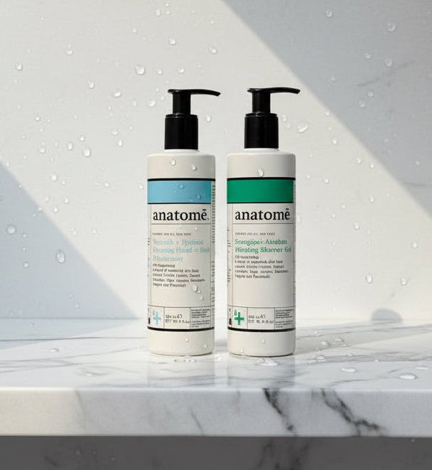 Energise shower Gel + Body Lotion dip Gift Set 300ml - anatomē