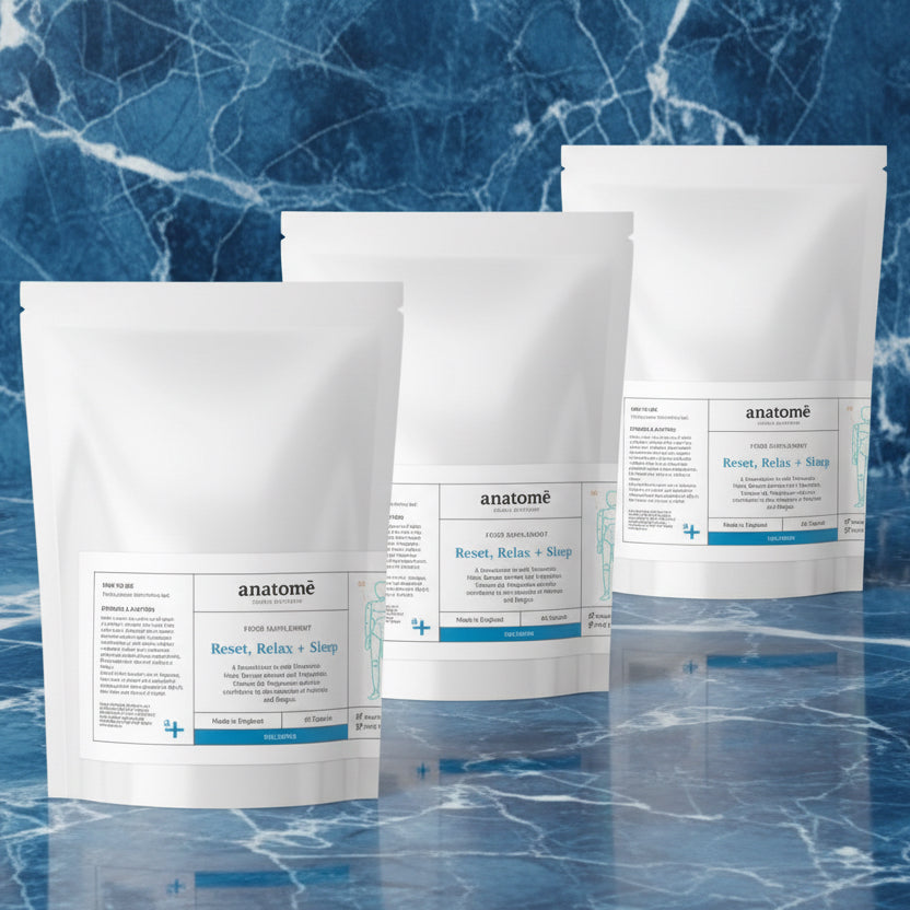 Magnesium | Reset, Relax + Sleep Supplement Pouch - 90 days - anatomē