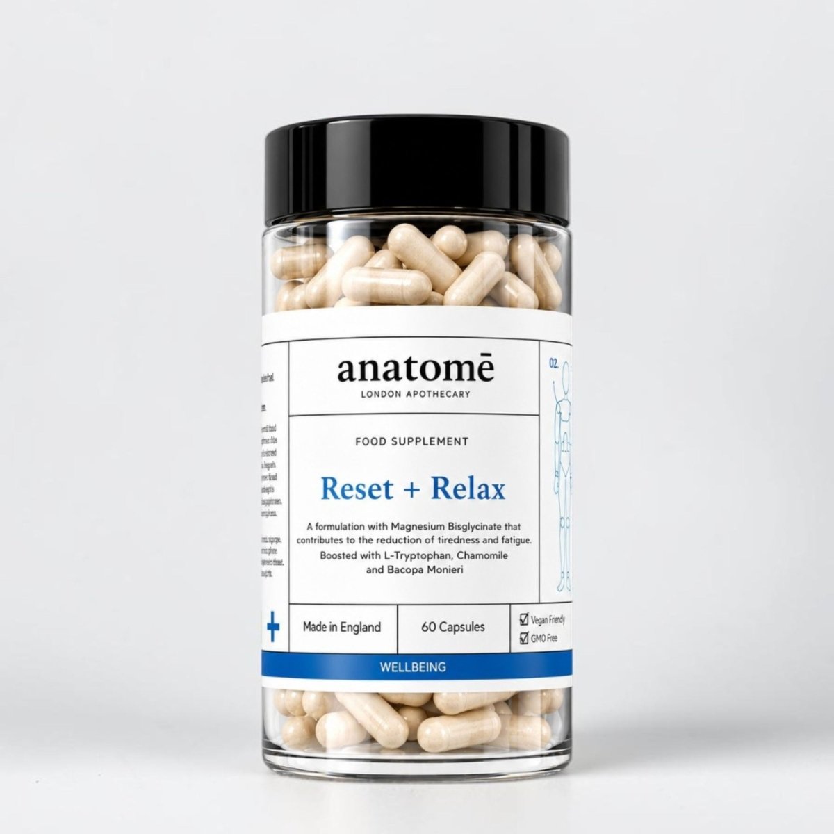 Magnesium Supplement | Reset, Relax + Sleep - anatomē