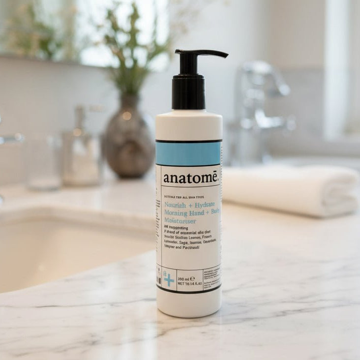 Nourish + Hydrate Morning Hand & Body Moisturiser 300ml - anatomē