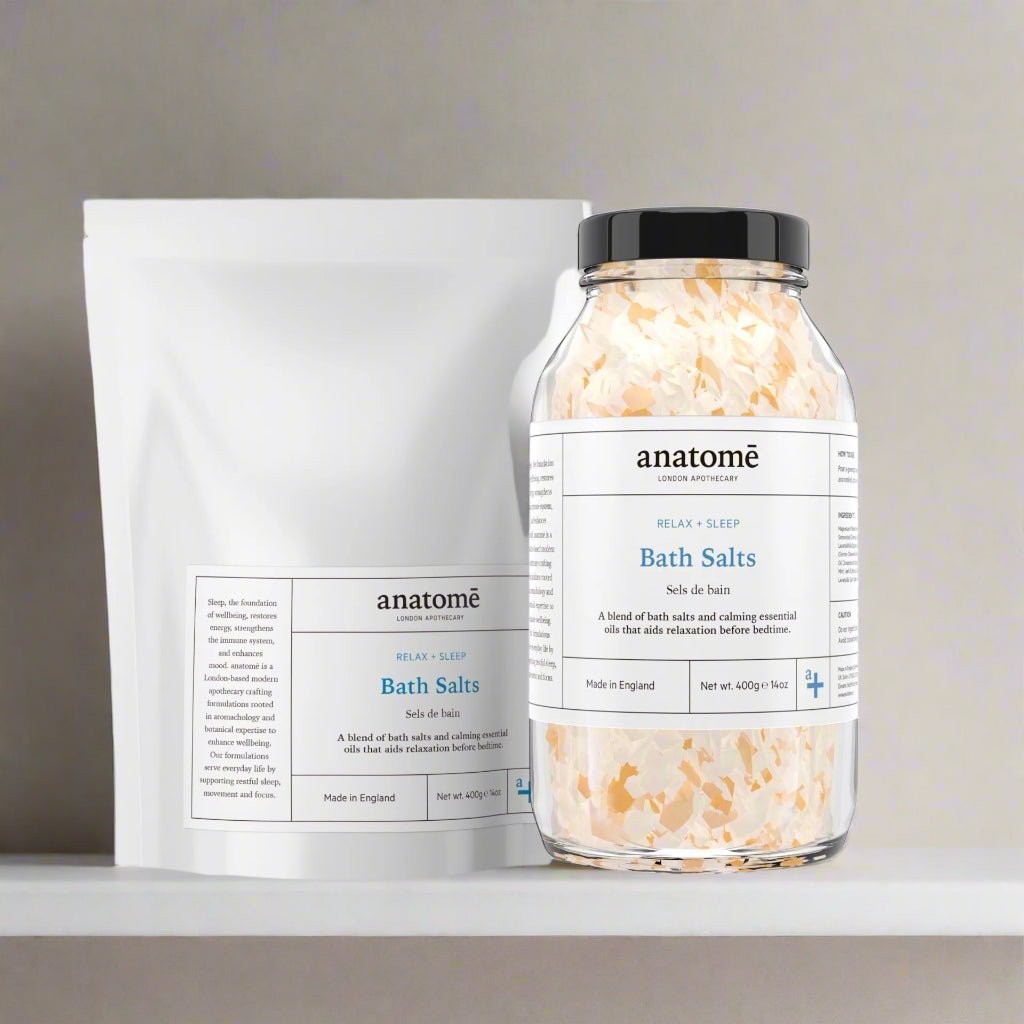 Relax + Sleep Chamomile Bath Salts Duo - anatomē