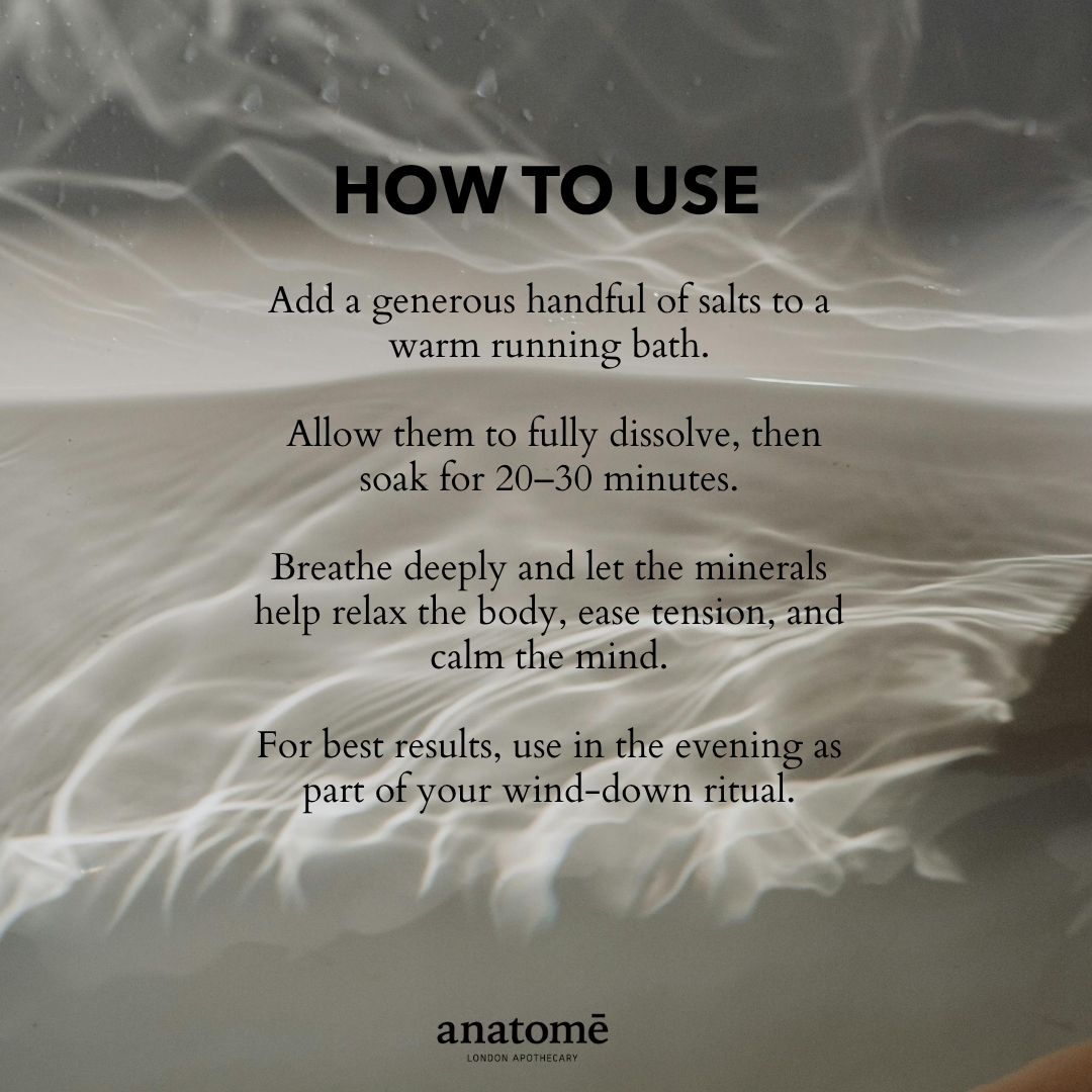Relax + Sleep Chamomile Bath Salts - anatomē