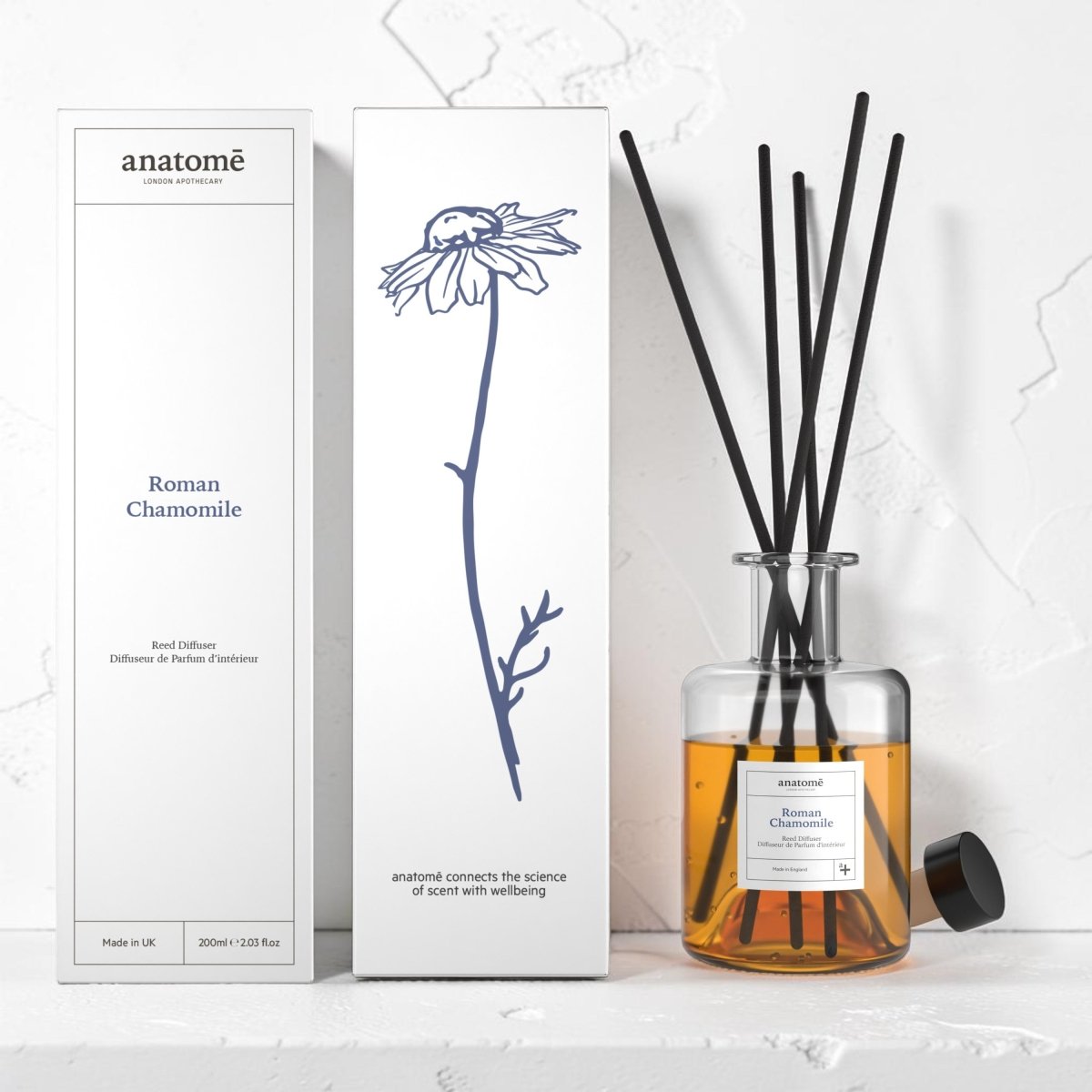 Roman Chamomile + Lavender Reed Diffuser - anatomē
