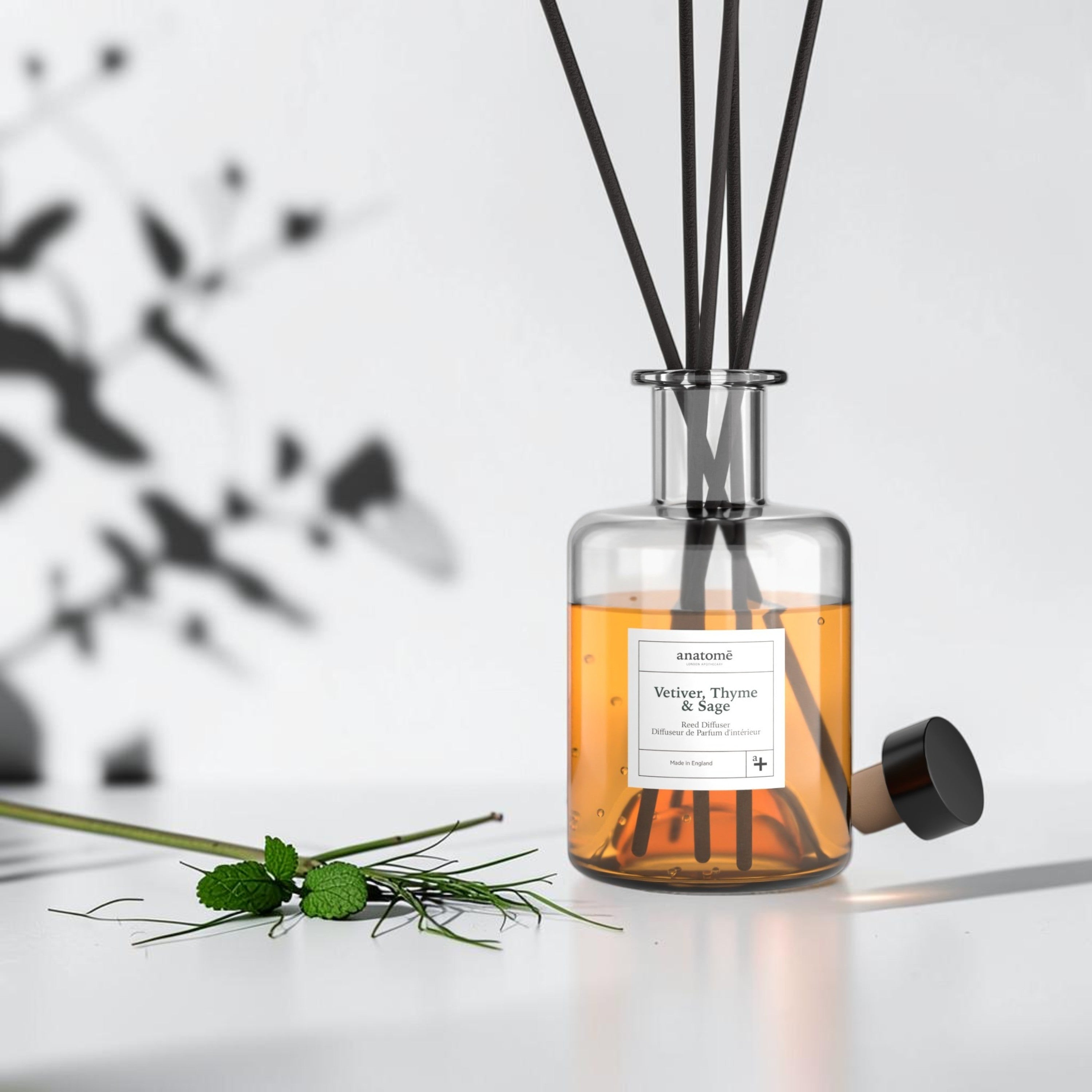 Vetiver, Thyme & Sage Essential Oil Room Diffuser