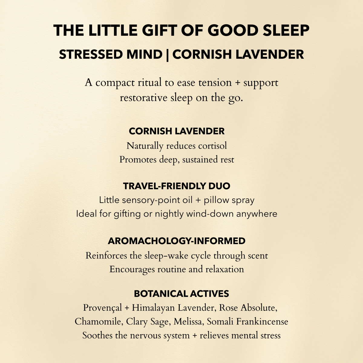 The Little Gift of Good Sleep - Lavender - anatomē
