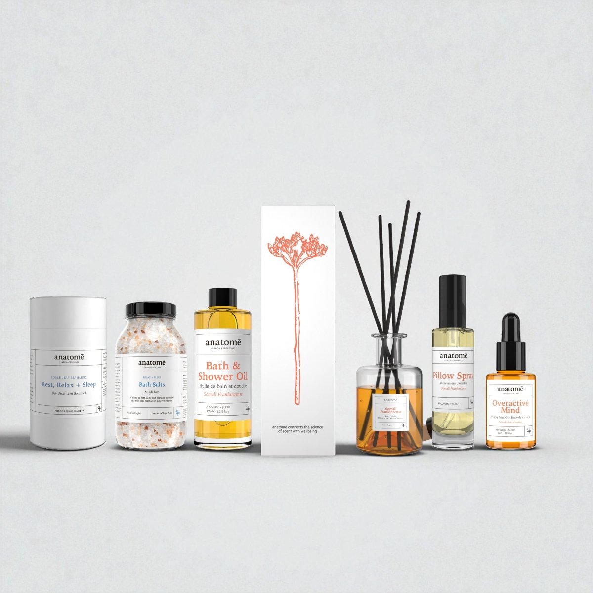 The Recovery + Sleep Gift Hamper - Frankincense Scent - anatomē