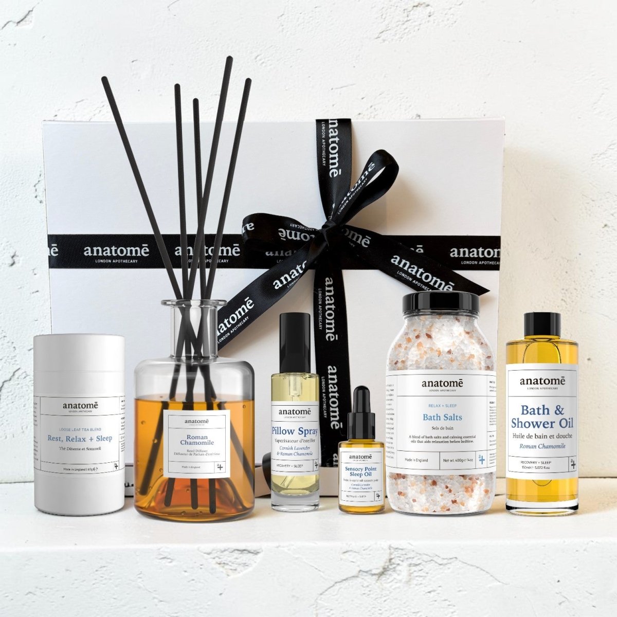 The Recovery + Sleep Gift Hamper - Roman Chamomile & Lavender Scent - anatomē