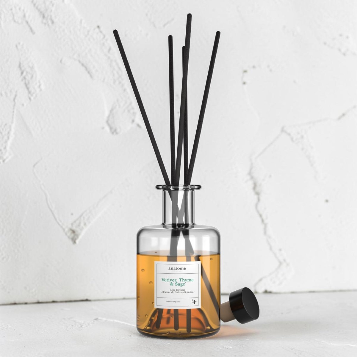 Vetiver, Thyme & Sage Essential Oil Room Diffuser - anatomē