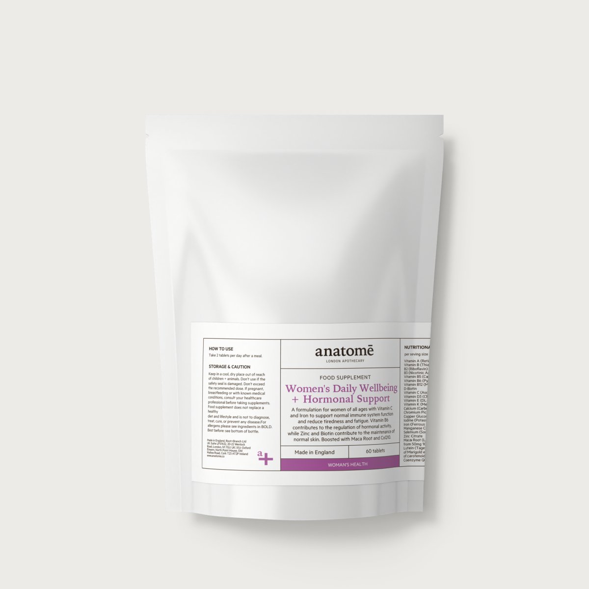 Natural Hormone Supplement For Daily Support - anatomē