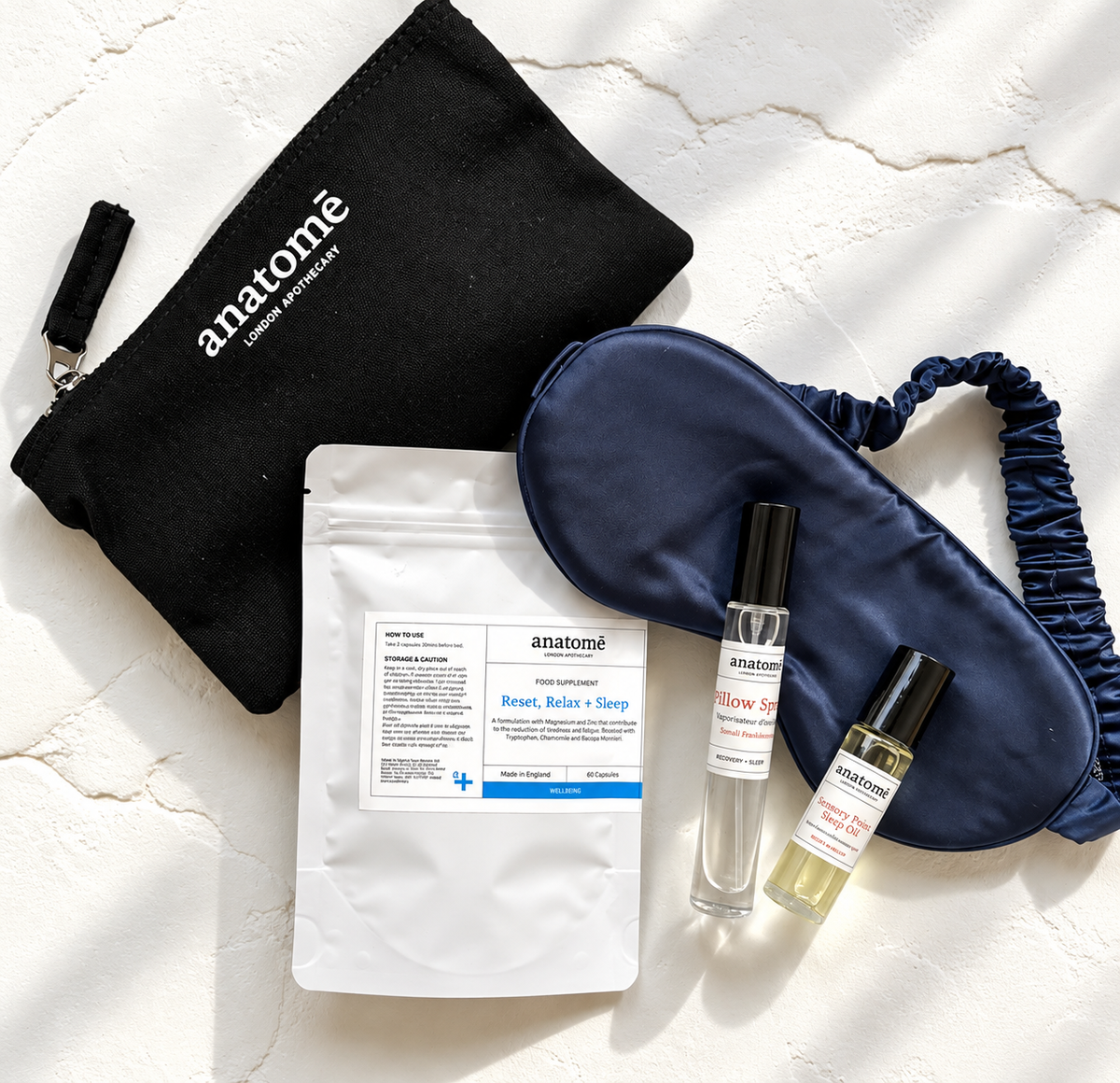 anatomē travellers sleep set | Frankincense | Overactive Mind
