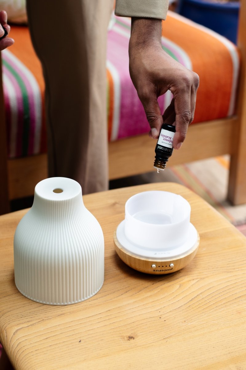 Balance Essential Oil Room Diffuser | Patchouli, Petitgrain & Rose | anatome - anatomē