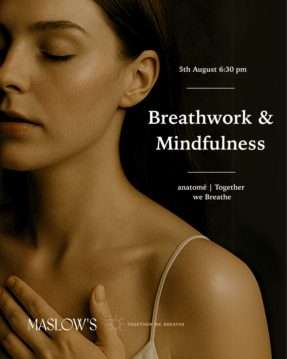 Breathwork and Mindfulness | 5th August 6:30 pm - anatomē
