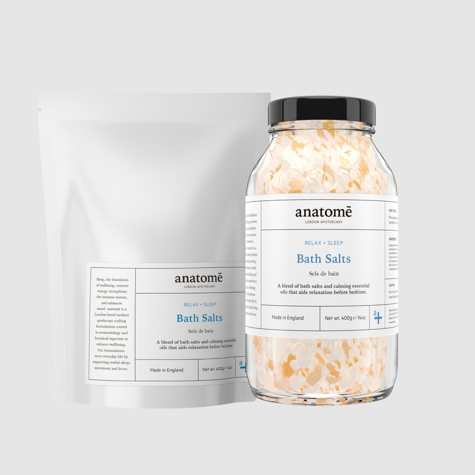 Relax + Sleep Chamomile Bath Salts Duo