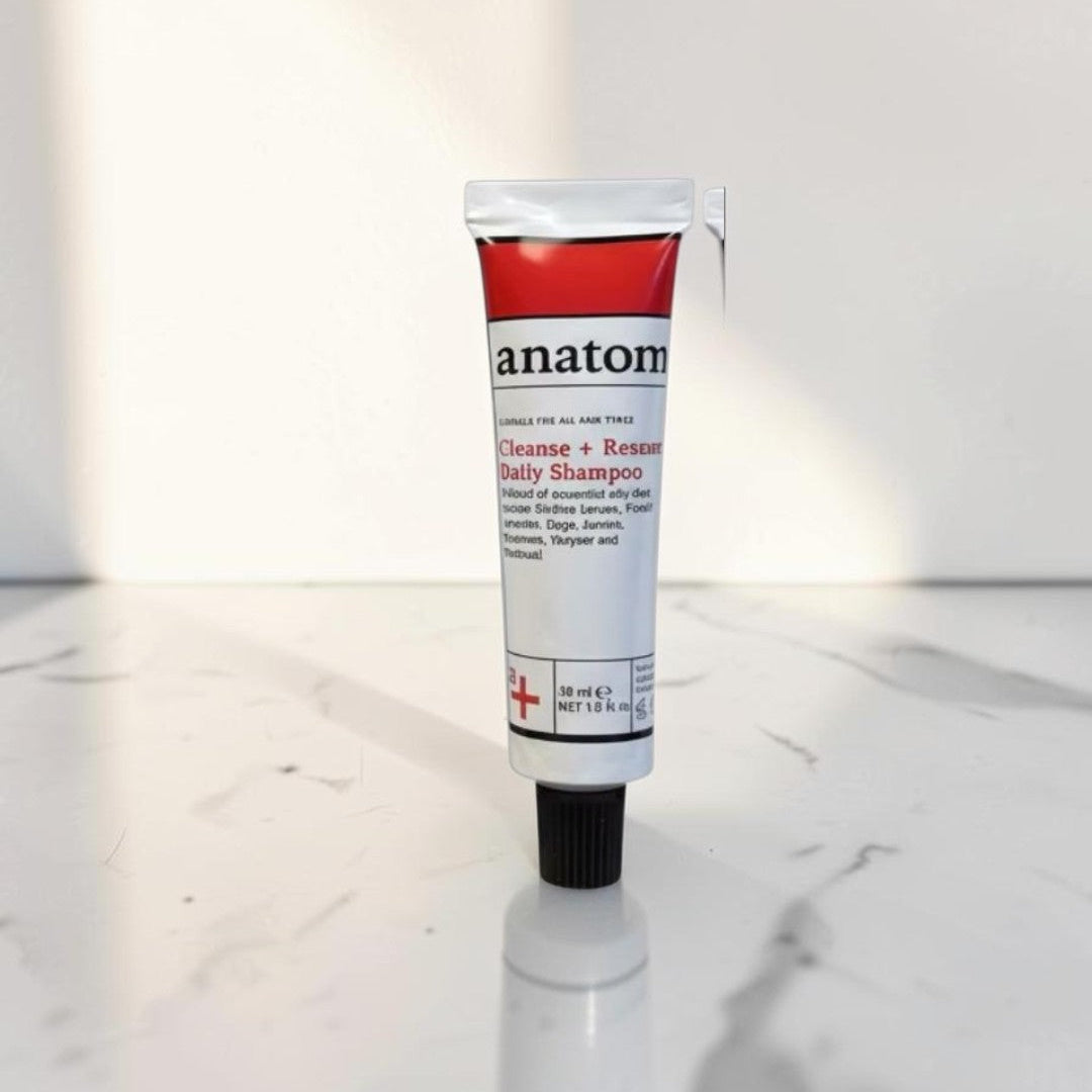 The Little Travel Skincare Set: with anatome travel wallet