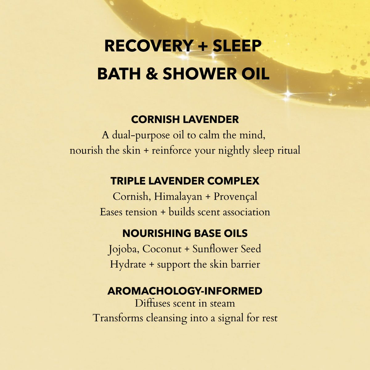 DUO: Bath & Shower Oil Lavender + Bath salts - anatomē