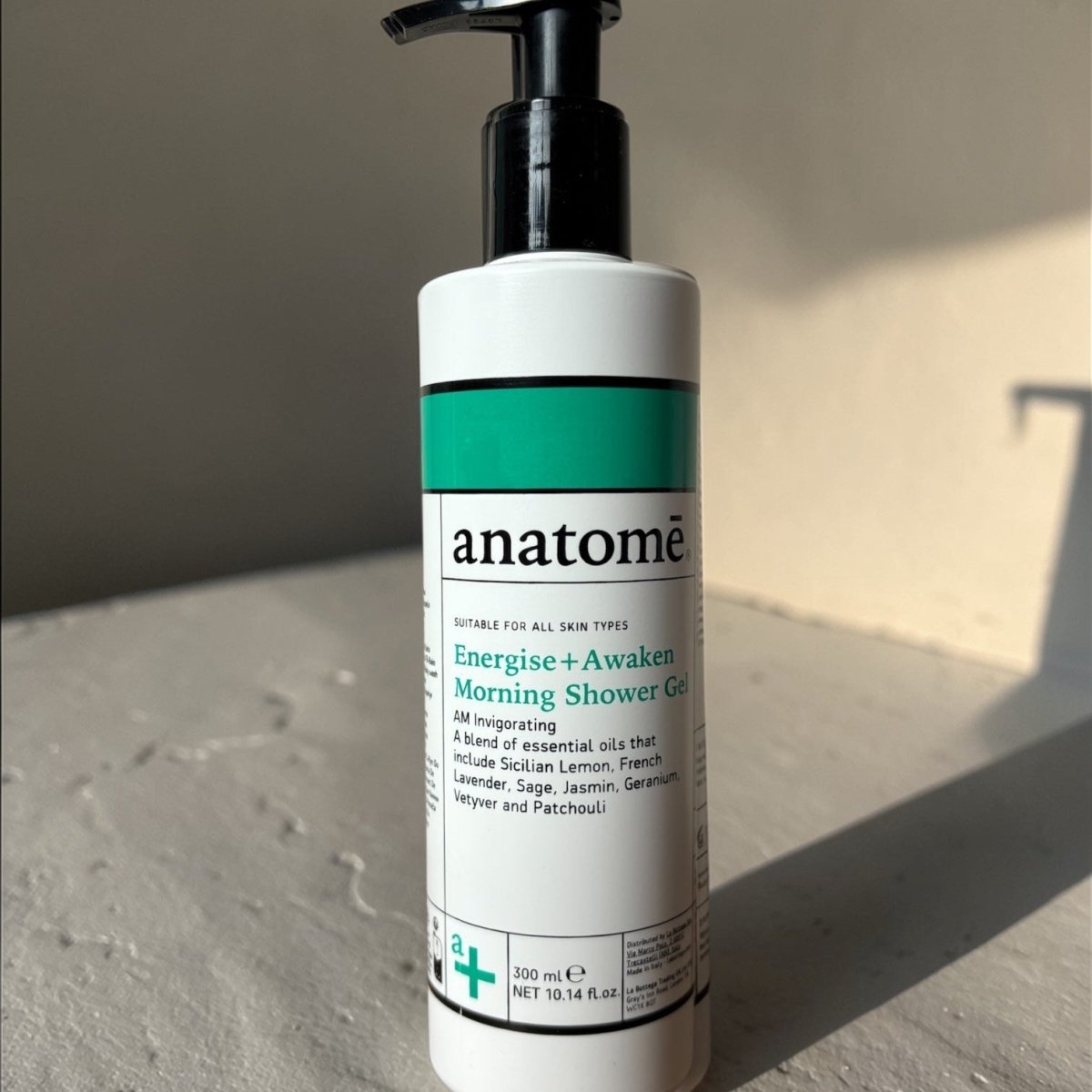 Energise Shower Gel + Body Lotion Gift Set 300ml - anatomē