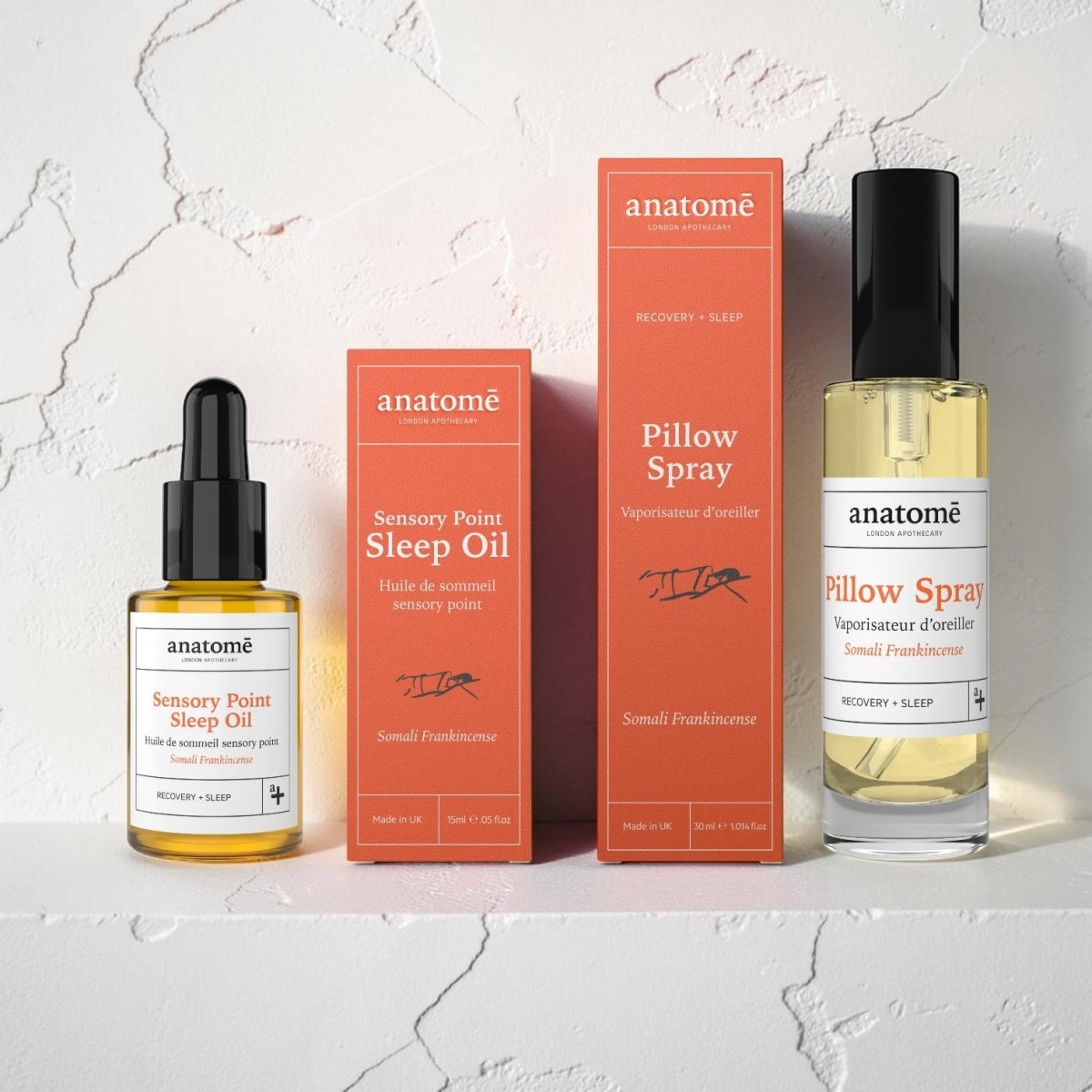 Frankincense Sleep Edition | Sensory Point Oil & Pillow Spray - anatomē