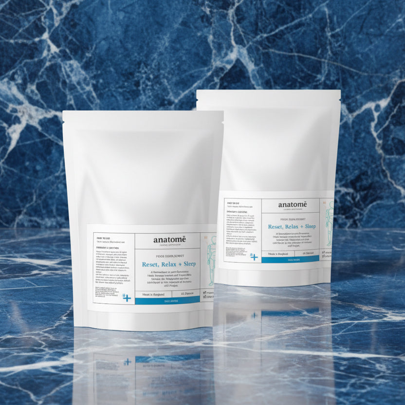 Magnesium | Reset, Relax + Sleep Supplement Pouch - 60 days - anatomē