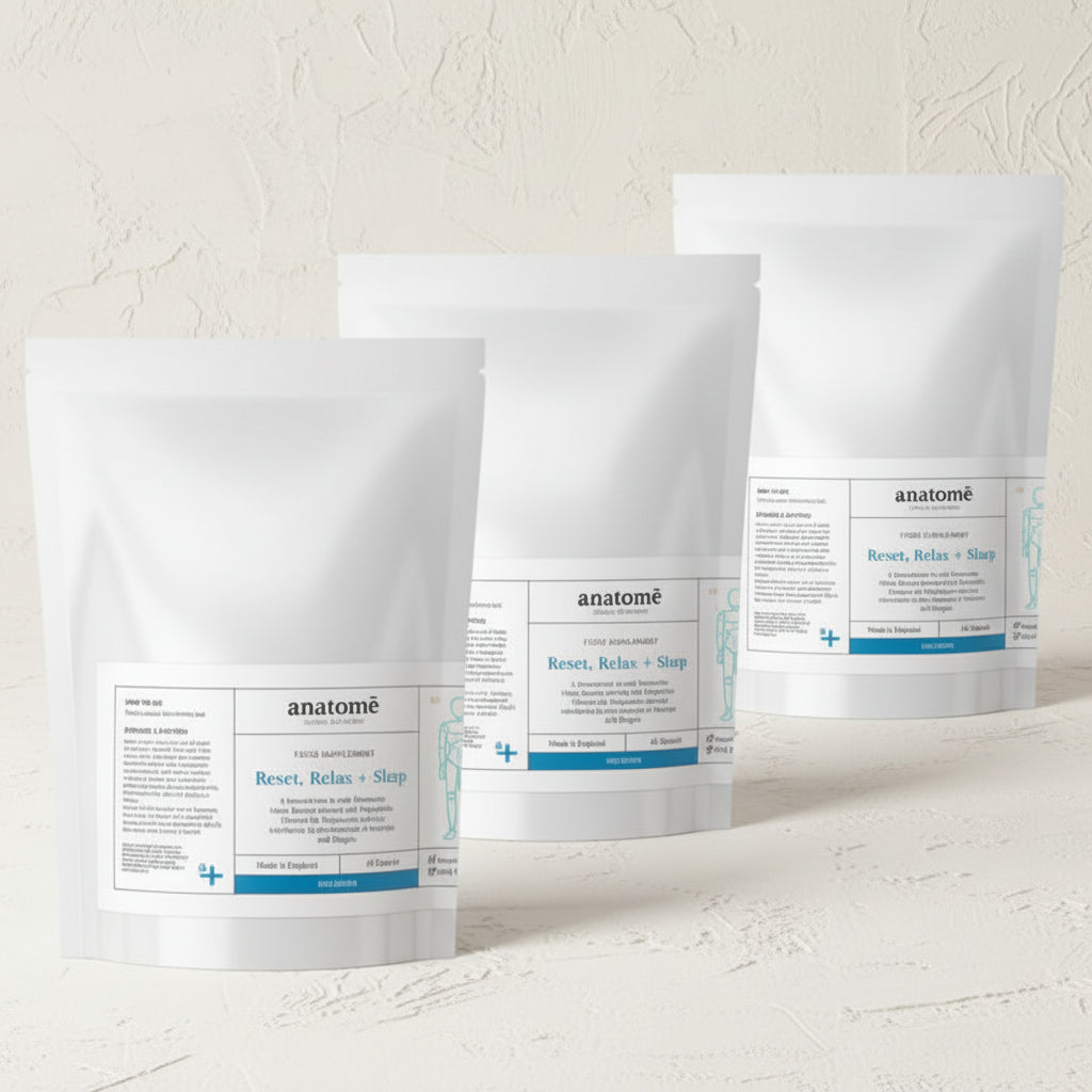Magnesium | Reset, Relax + Sleep Supplement Pouch - 90 days - anatomē