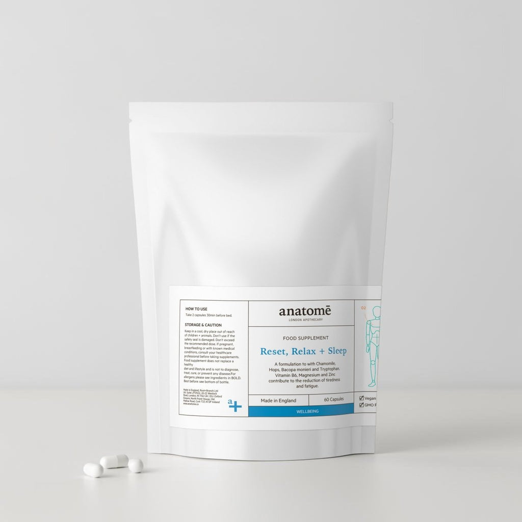 Magnesium & Tryptophan Reset Relax + Sleep Supplement Pouch 30 days