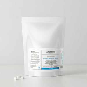 Magnesium & Tryptophan | Reset, Relax + Sleep Supplement Pouch - 30 days - anatomē