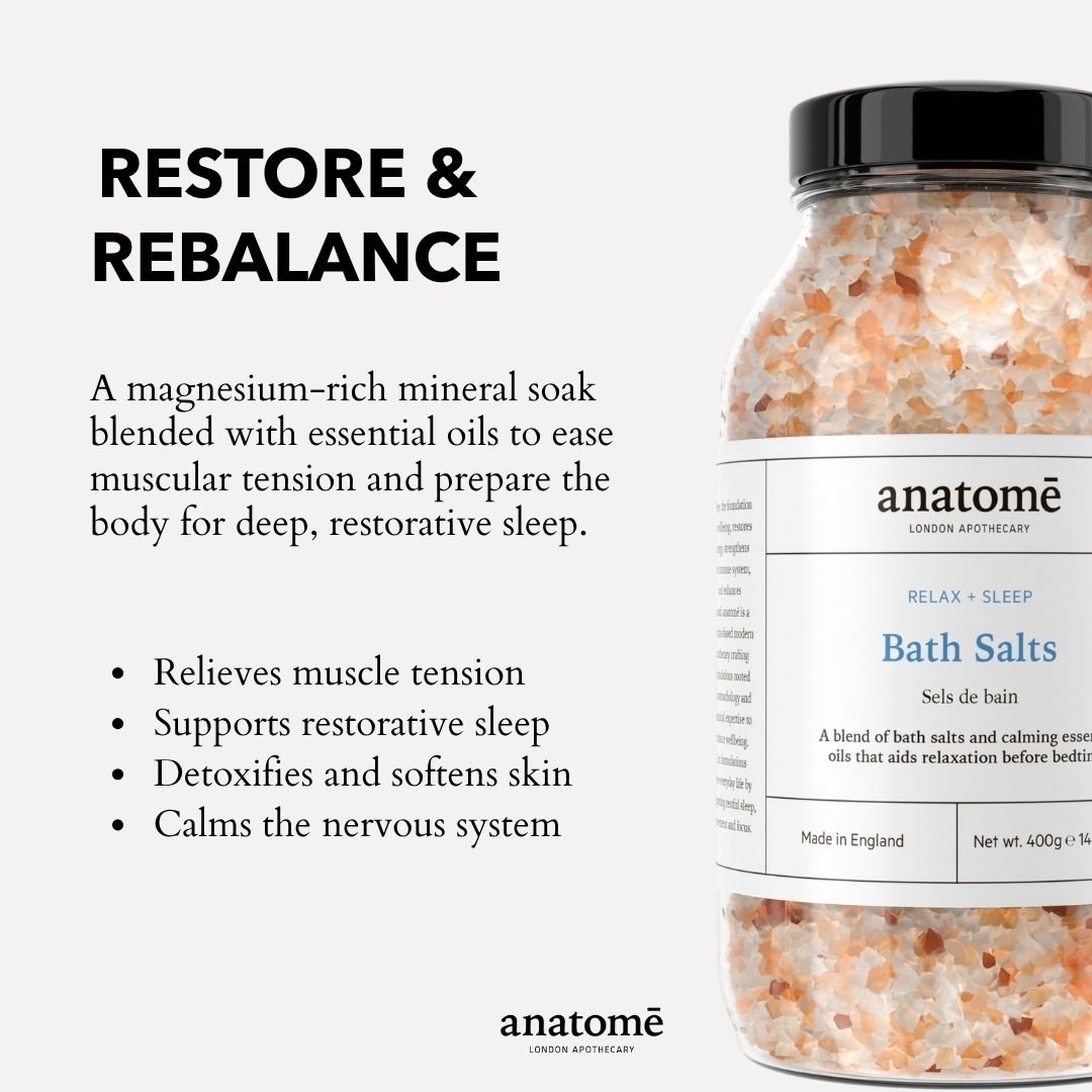 Mini - Relax + Sleep Chamomile Bath Salts 150g - anatomē