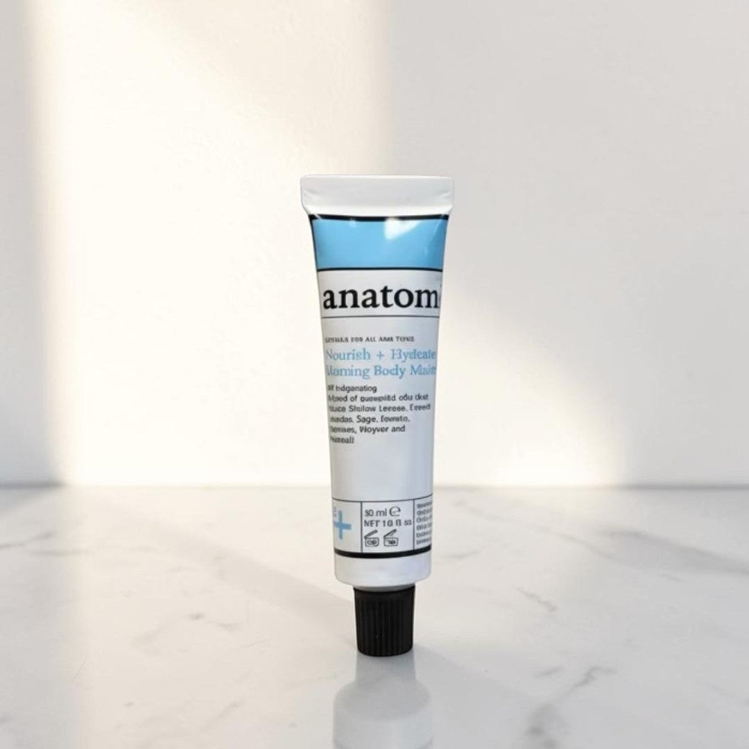 The Little Travel Skincare Set: with anatome travel wallet