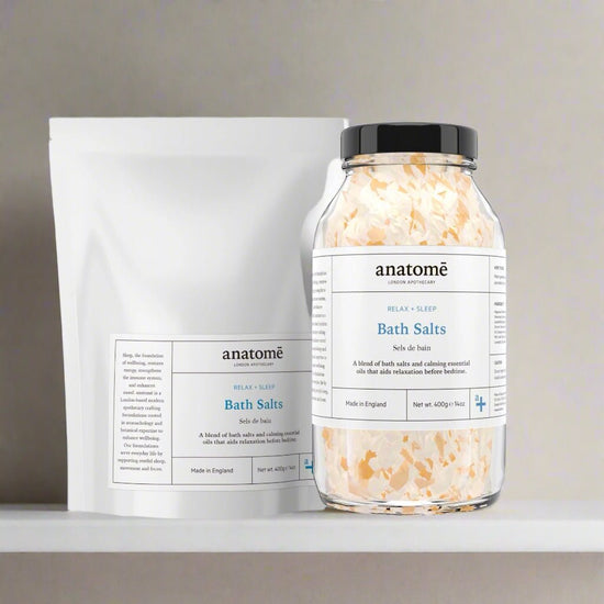 Relax + Sleep Chamomile Bath Salts Duo - anatomē