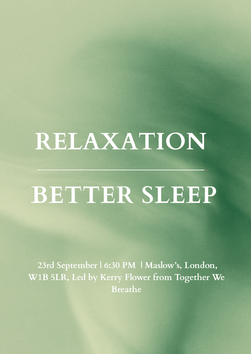 Relaxation for Better Sleep | 23rd September 6:30 pm - anatomē