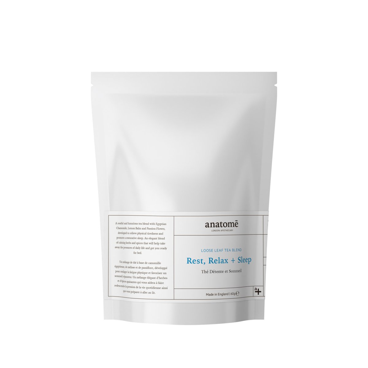 Rest, Relax + Sleep Loose Tea Blend 60g - anatomē