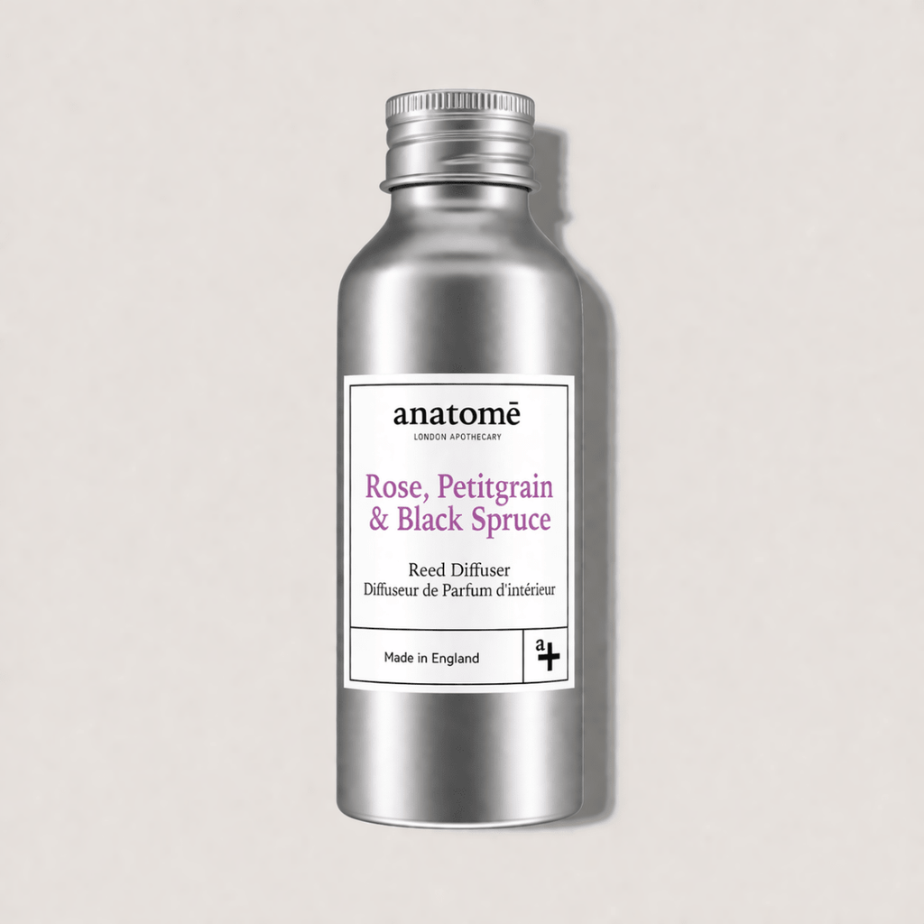 Rose Petitgrain & Spruce Essential Oil Reed Diffuser Refill