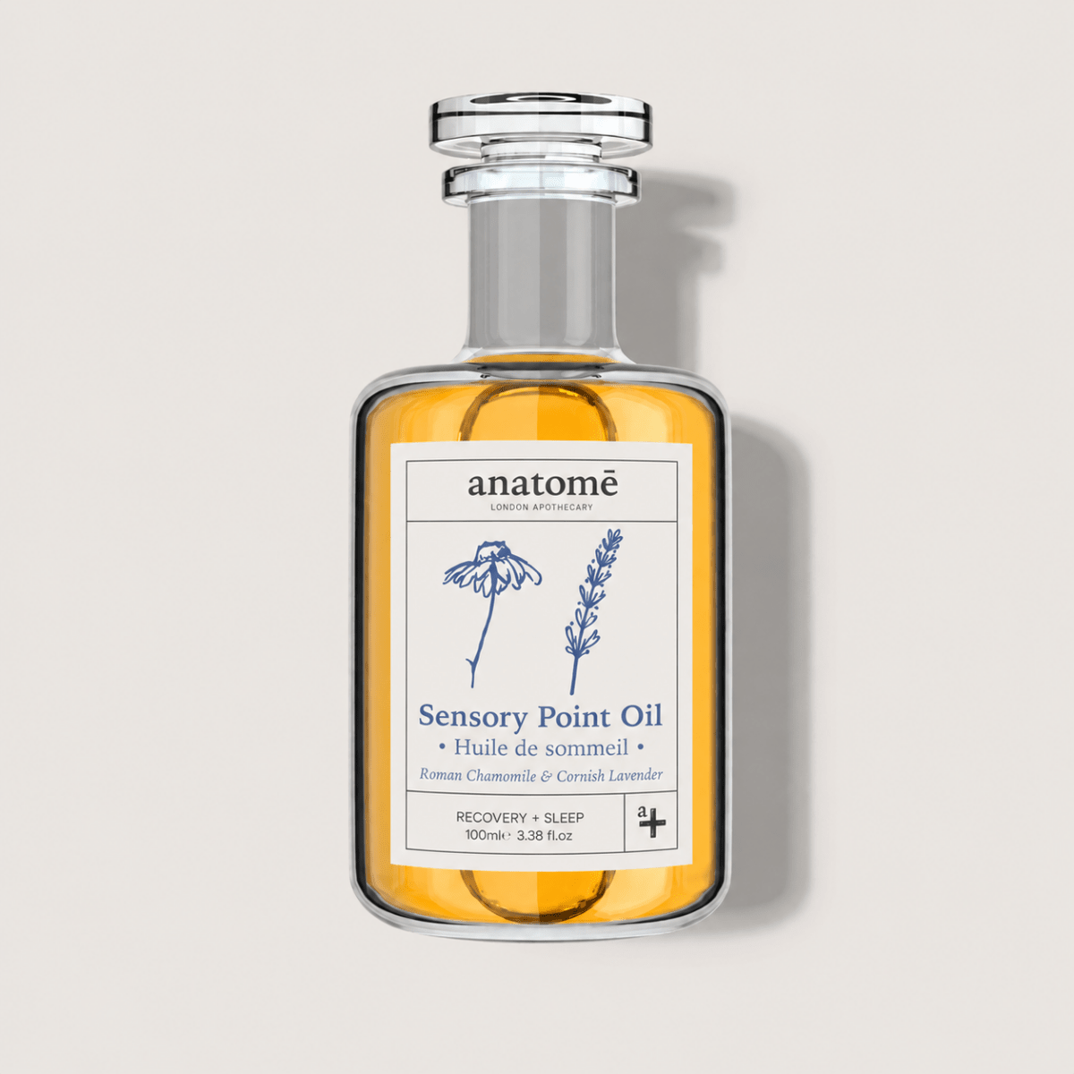 Sensory Point Sleep Oil | Roman Chamomile & Cornish Lavender 100ml - anatomē